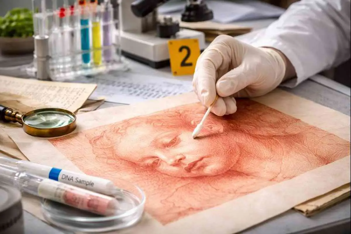 рисунки Леонардо да Винчи стали источником генетических данных