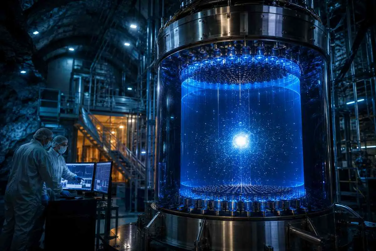 Эксперимент XENONnT не обнаружил следов спонтанного квантового коллапса